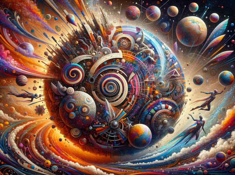 Chaos of earth energetic theater - Charlie kirk assassination